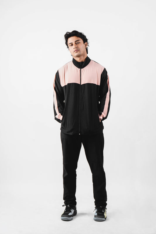 Windcheater ( soft pink/black )